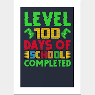 Level 100 Days Of School Completed Posters and Art